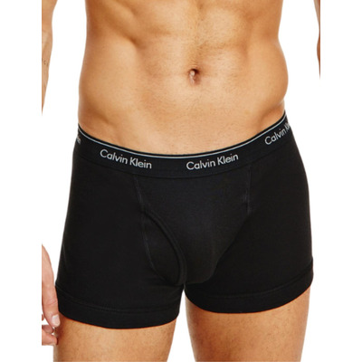 Calvin Klein Mens Cotton Classics Trunks 3 Pack