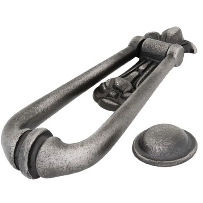From The Anvil Loop Door Knocker, Antique Pewter - 33610 ANTIQUE PEWTER FINISH