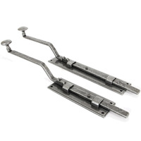 From The Anvil French Door Bolt (6" OR 10"), Pewter - 33623 PEWTER - 6"