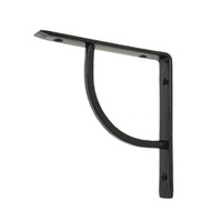 From The Anvil Plain Shelf Bracket (6" x 6"), Black - 83780 BLACK