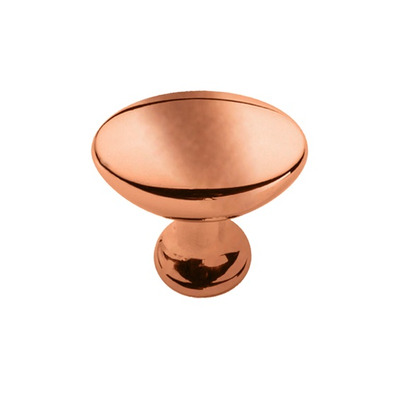 Hafele Pearl Cupboard Knob (28mm Diameter), Brushed Copper - 133.09.010 BRUSHED COPPER