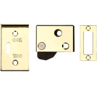 Zoo Hardware ZAS Hush Latch (64mm x 40mm), Electro Brass - ZAS21EB ELECTRO BRASS