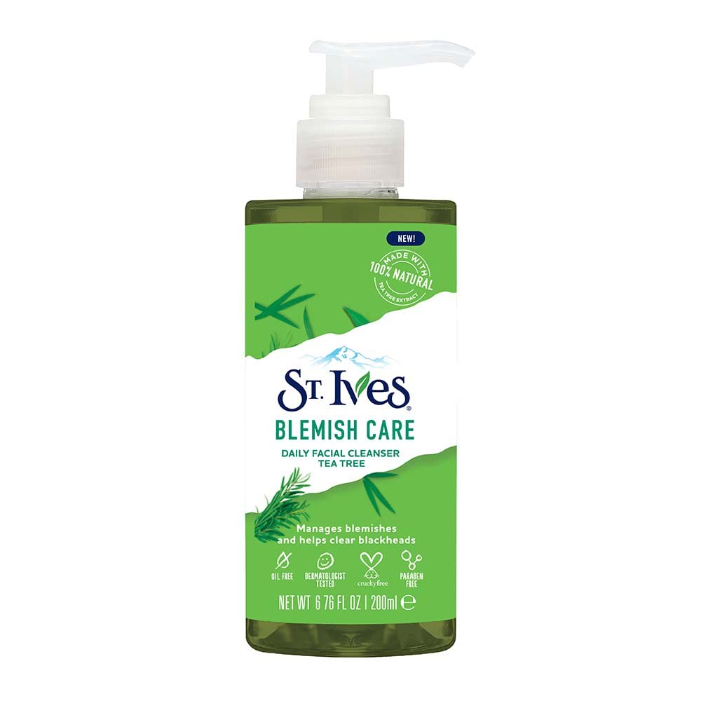 St. Ives Blemish Care Tea Tree Face Wash 200ml - Image 4