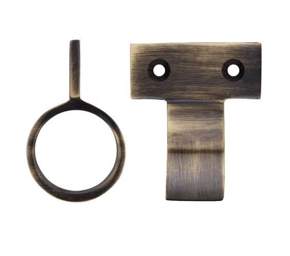Door Handle Company Bronze Zoo Hardware Fulton & Bray Vertical Fix Window Sash Ring, Florentine - Fb36fb Florentine
