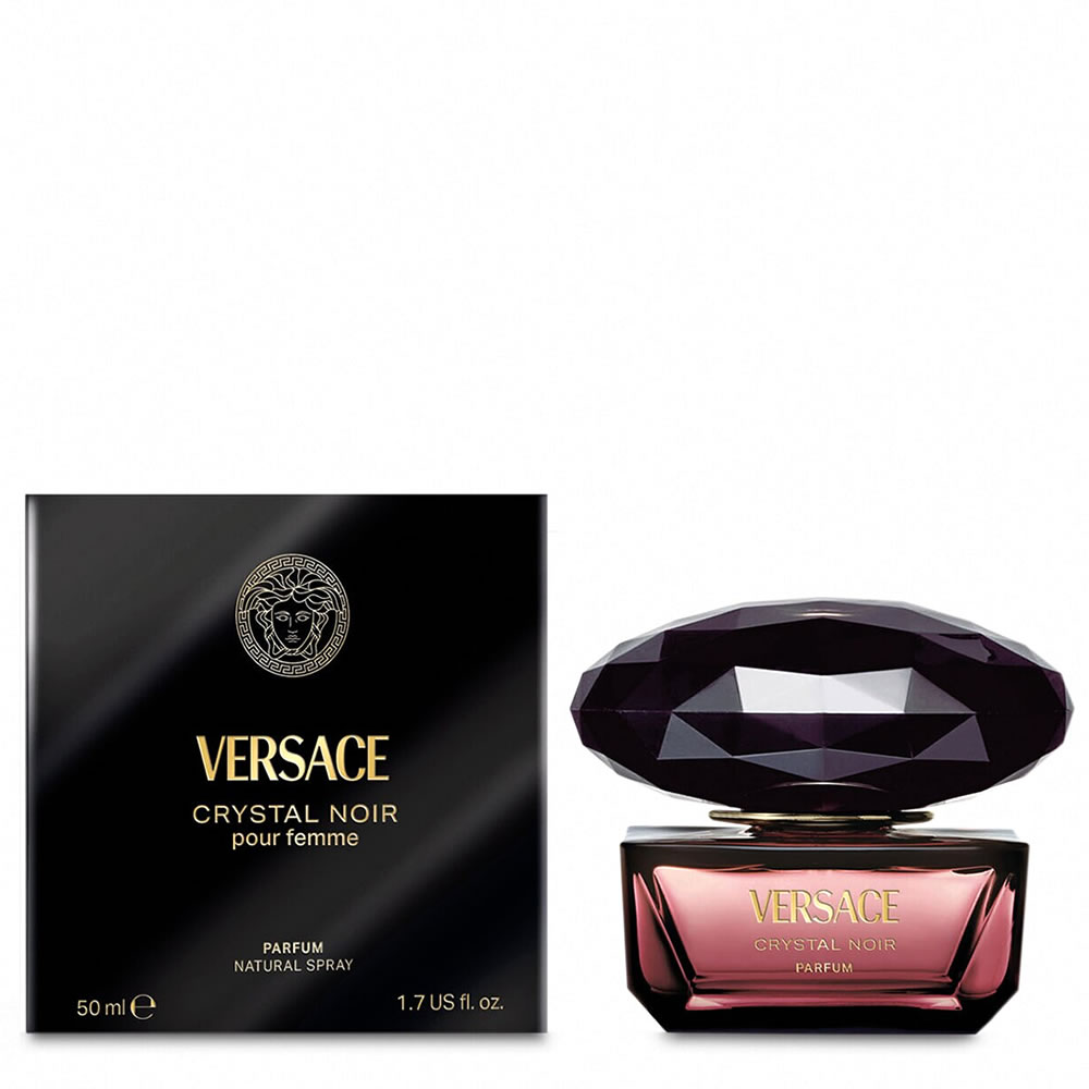 Versace Crystal Noir Parfum 50ml - Amber Floral Oriental Fragrance