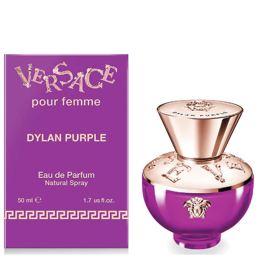 Versace Dylan Purple 50ml Eau De Parfum Pour Femme Floral Fragrance - Image 13