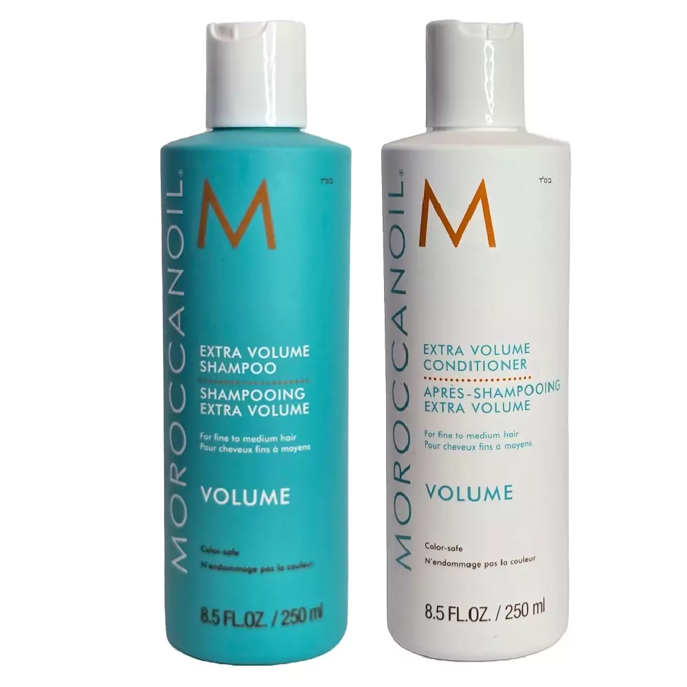 Moroccanoil Extra Volume Shampoo And Conditioner 250Ml Duo