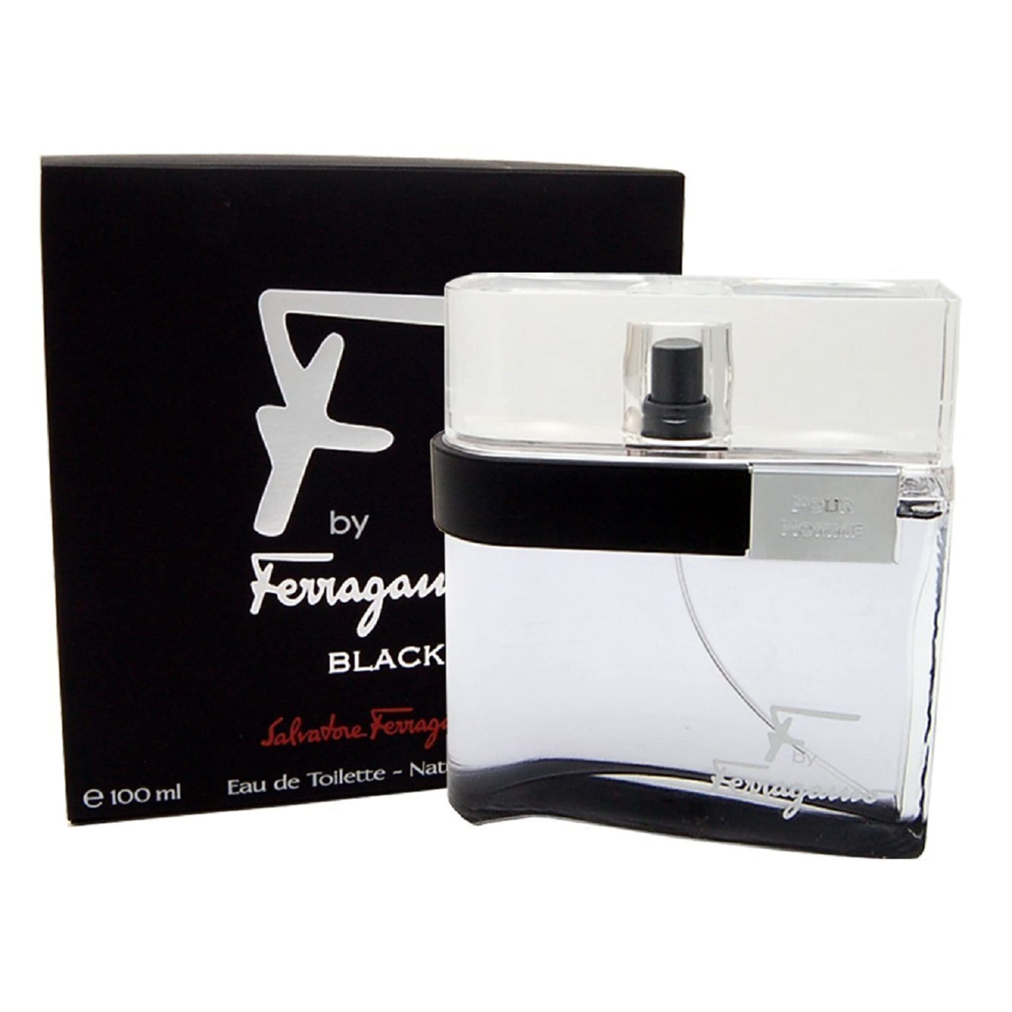 Salvatore Ferragamo Men's Black F By Ferragamo Eau De Toilette 100Ml Spray