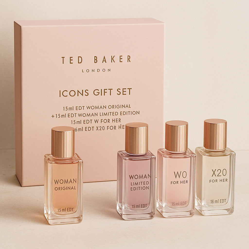 Ted Baker Icons Mini Set For Her 15ml x 4 EDT -, One Colour, Men - Image 10
