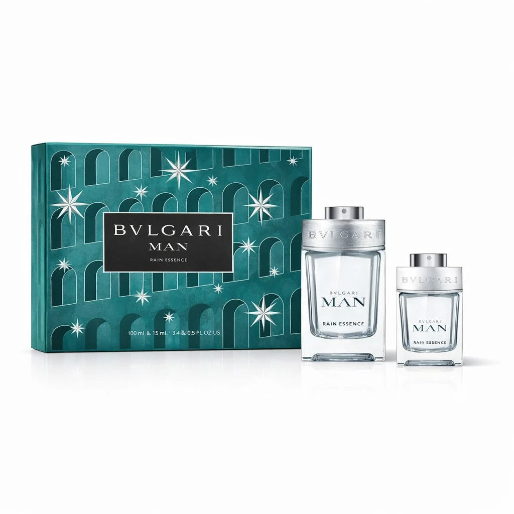 Bvlgari Men's Bulgari Man Rain Essence 2 Piece Gift Set - 100ml - Image 9