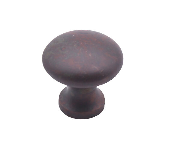 Door Handle Company Bronze Spira Brass Mushroom Cupboard Door Knob (25Mm, 32Mm Or 38Mm), Aged - Sb2329abz Aged - 25Mm