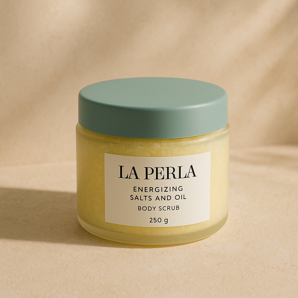 La Perla Salts & Oil Body Scrub 250g - Image 8