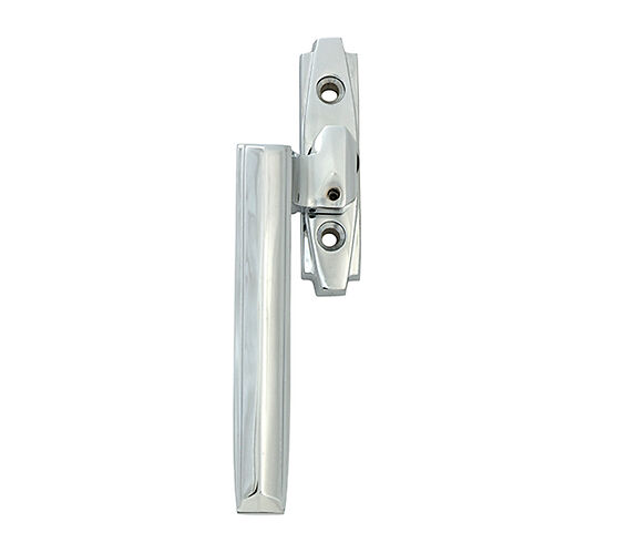 Door Handle Company From The Anvil Left Or Right Handed Art Deco Espagnolette Window Fastener, Polished Chrome - 51948 Polished Chrome - Right Hand