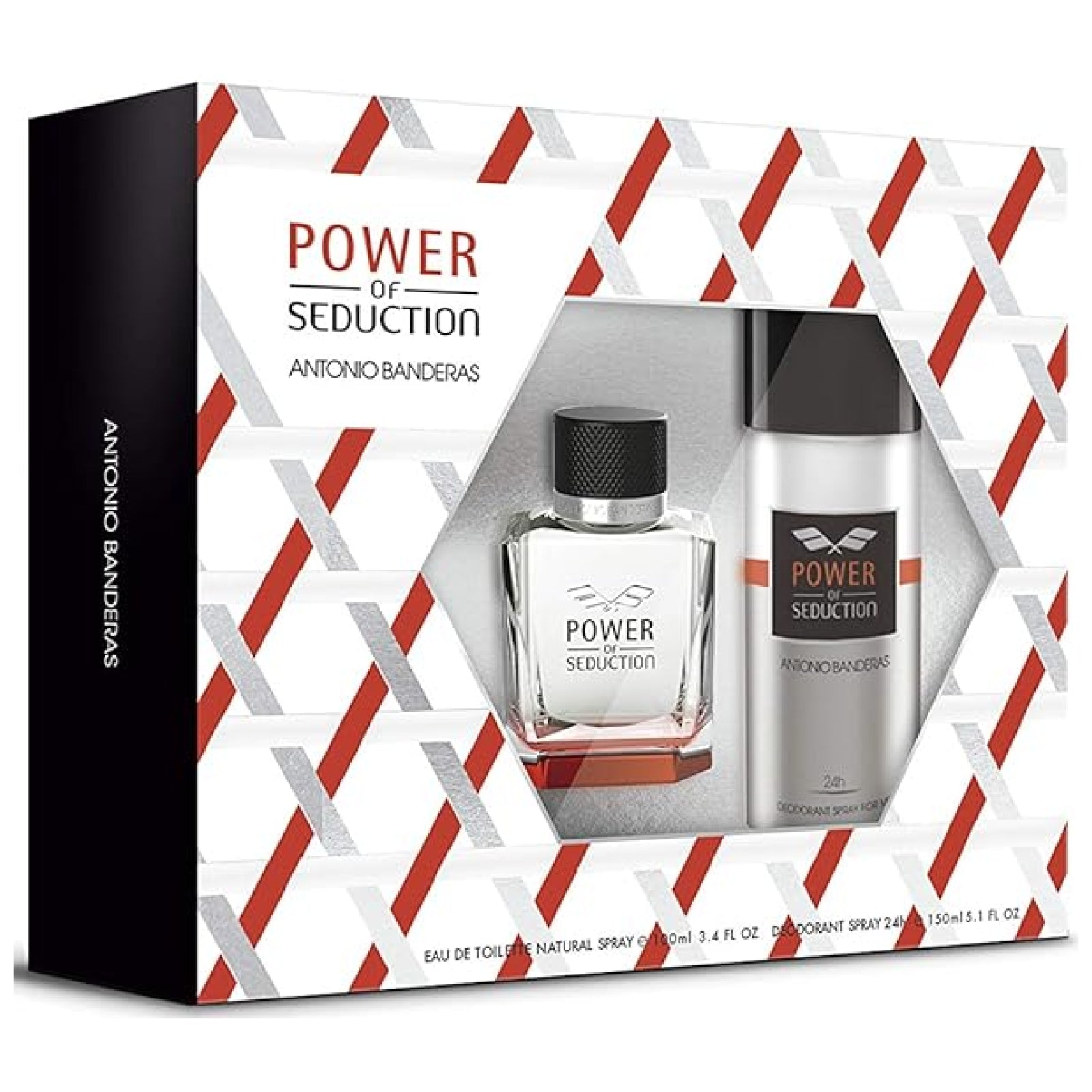 Antonio Banderas Power of Seduction Gift Set 100ml EDT + 150ml Deodorant Spray - Image 14