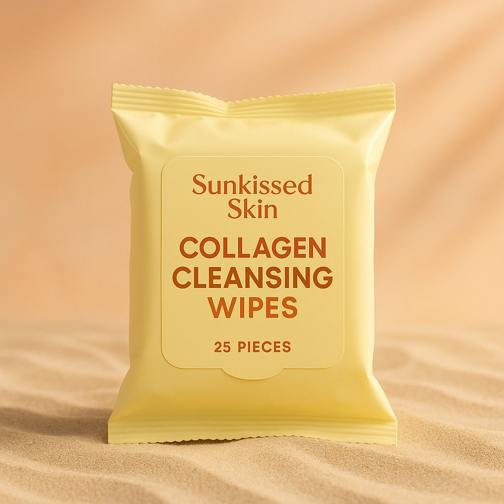 Sunkissed Skin Collagen Cleansing Wipes - Hydrating - Image 7