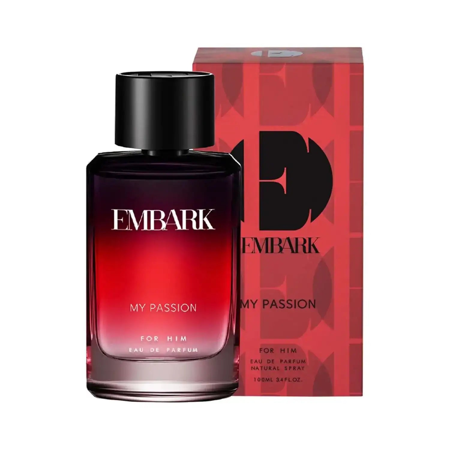 Embark Black/Lavender My Passion For Him Eau De Parfum-100Ml Spray