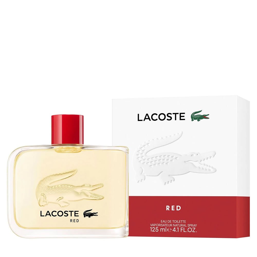 Lacoste Red EDT For Men 125ml - Eau de Toilette for Men