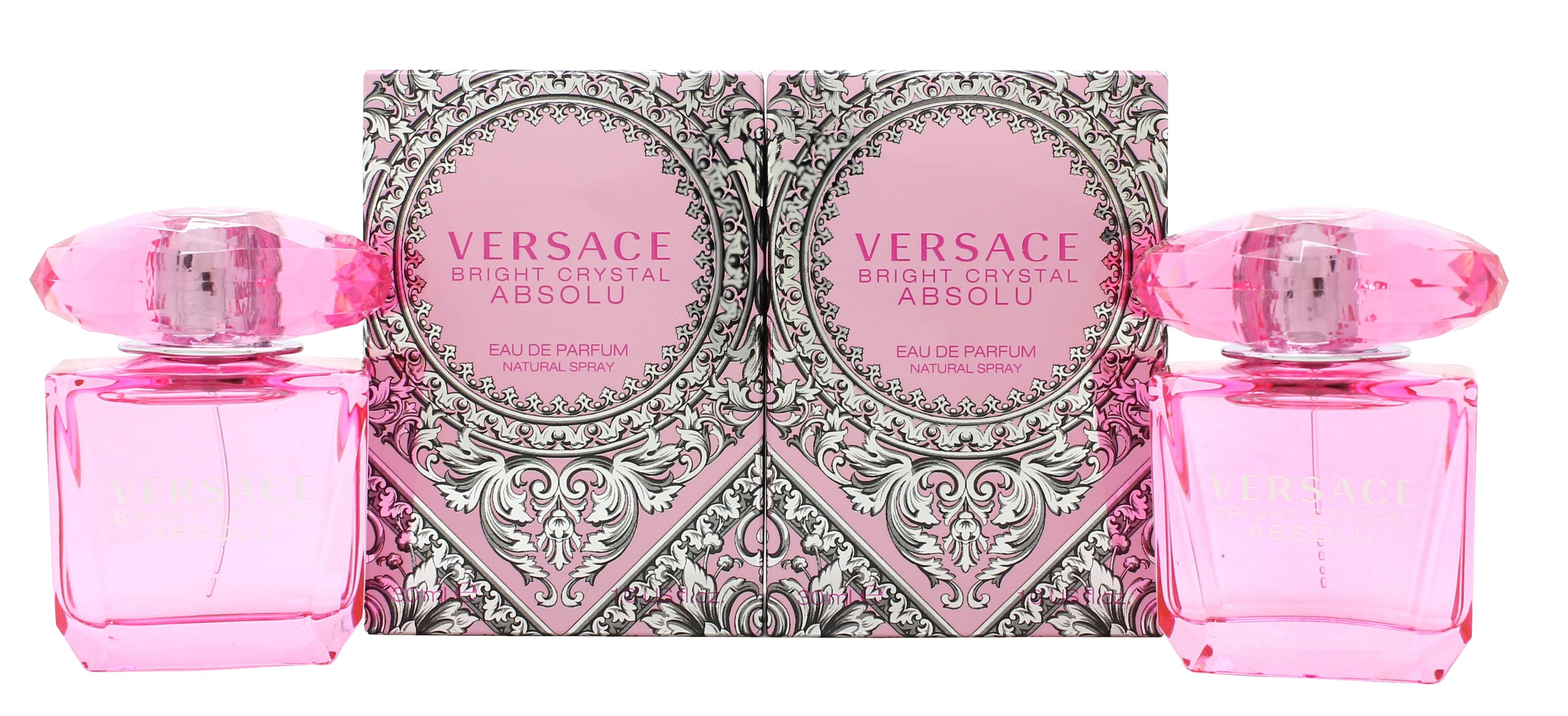 Versace Bright Crystal Absolu Gift Set Eau De Parfum 2 X 30Ml - Image 6