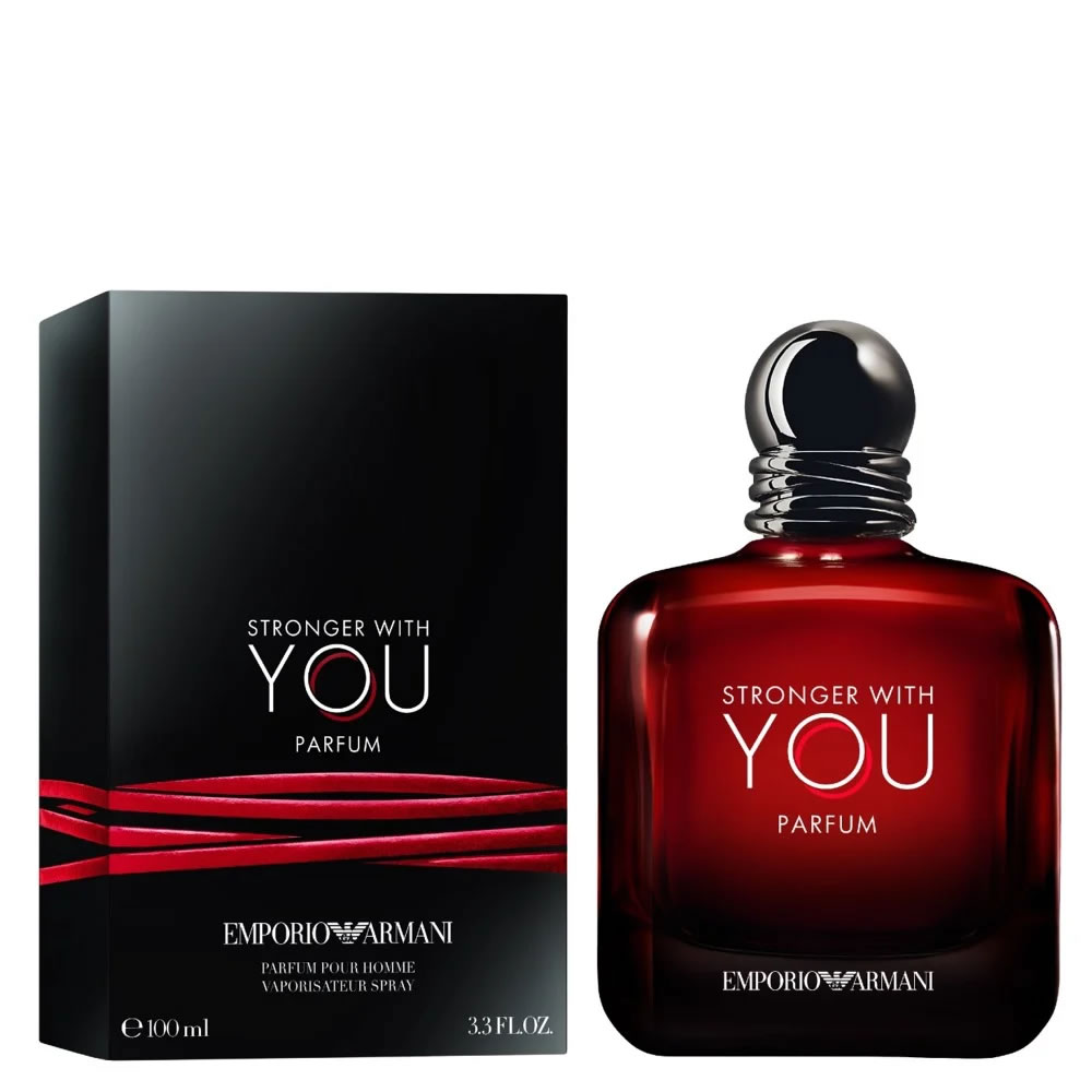 Emporio Armani Stronger With You Parfum 100ml - Oriental Woody Fragrance for Men