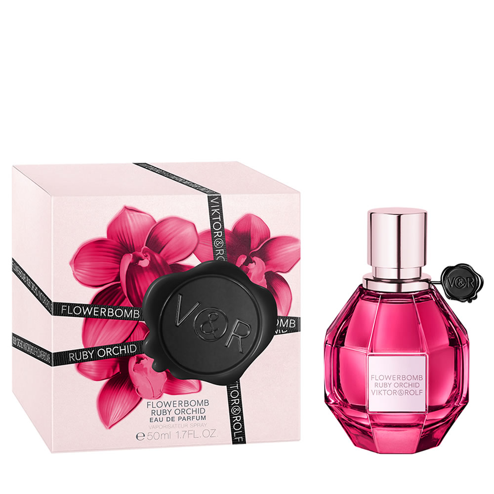 Viktor & Rolf Flowerbomb Ruby Orchid EDP 50ml - Fruity Floral Oriental Perfume