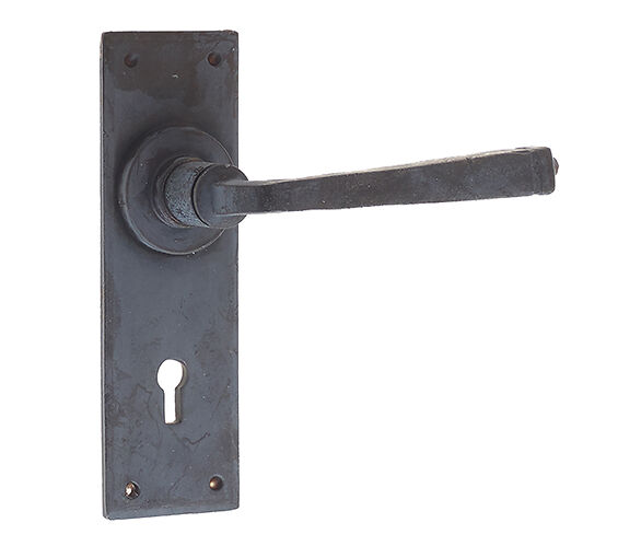 Door Handle Company Frelan Hardware Valley Forge Door Handles, Beeswax - Vfx100 (Sold In Pairs) Latch