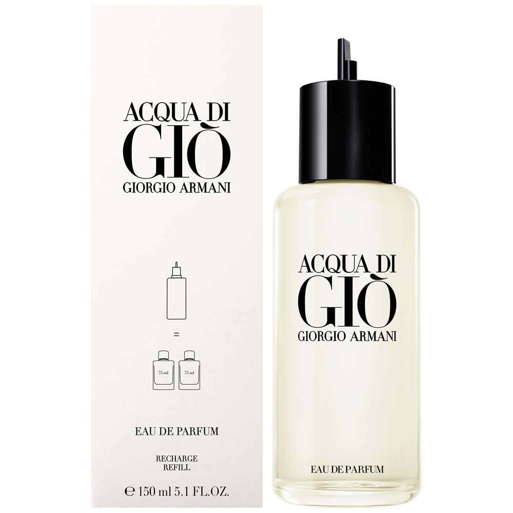 Giorgio Armani Green Acqua Di Gio Eau De Parfum 150Ml Refill - Image 6