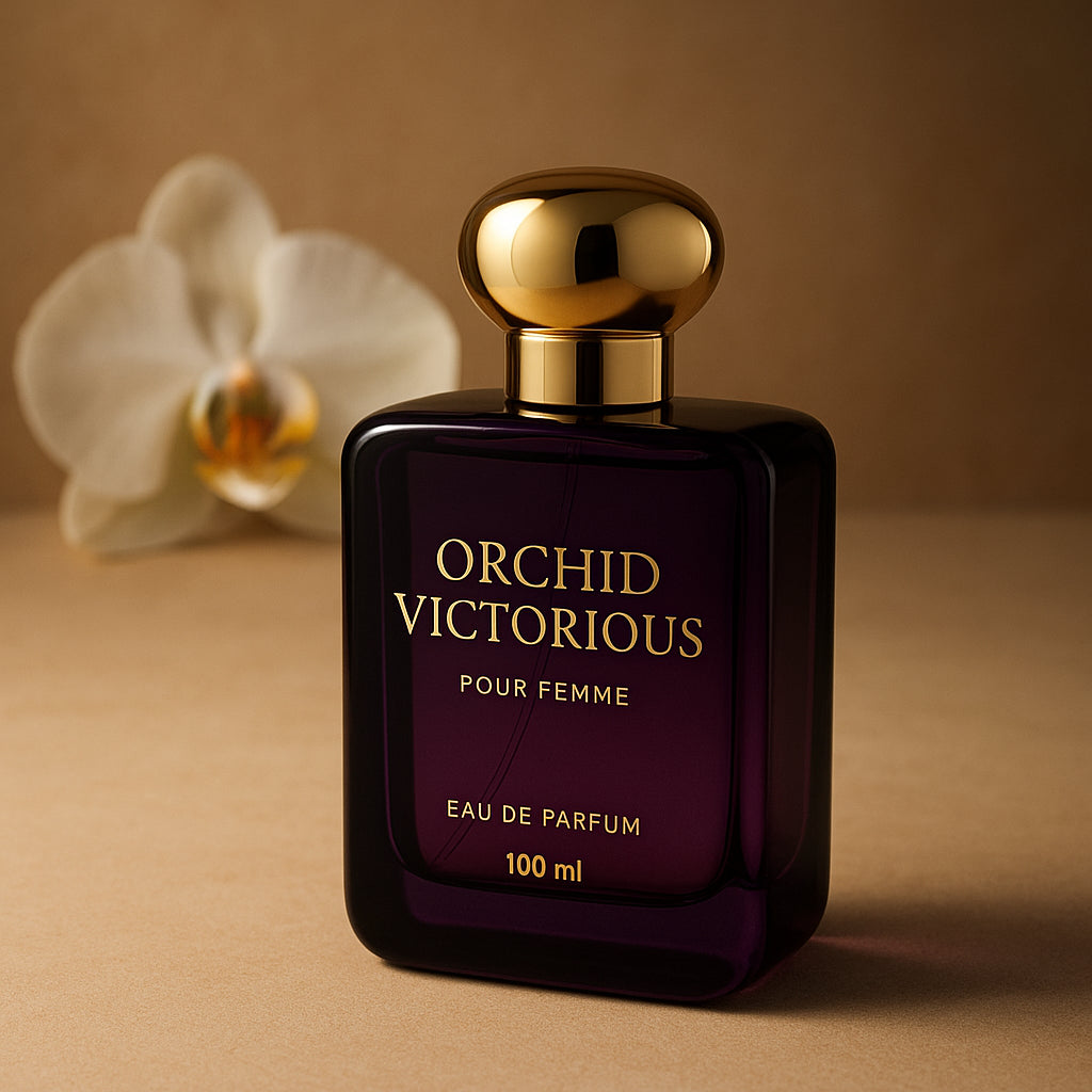 Women's Orchid Victorious Pour Femme Eau De Parfum White/Amber 100Ml - Image 8