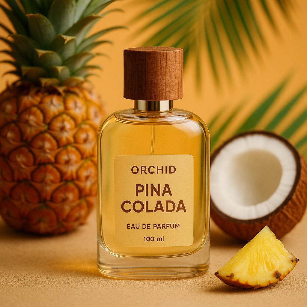 Orchid The Fusion Scentology Pina Colada Eau de Parfum 100ml Spray Unisex - Image 10