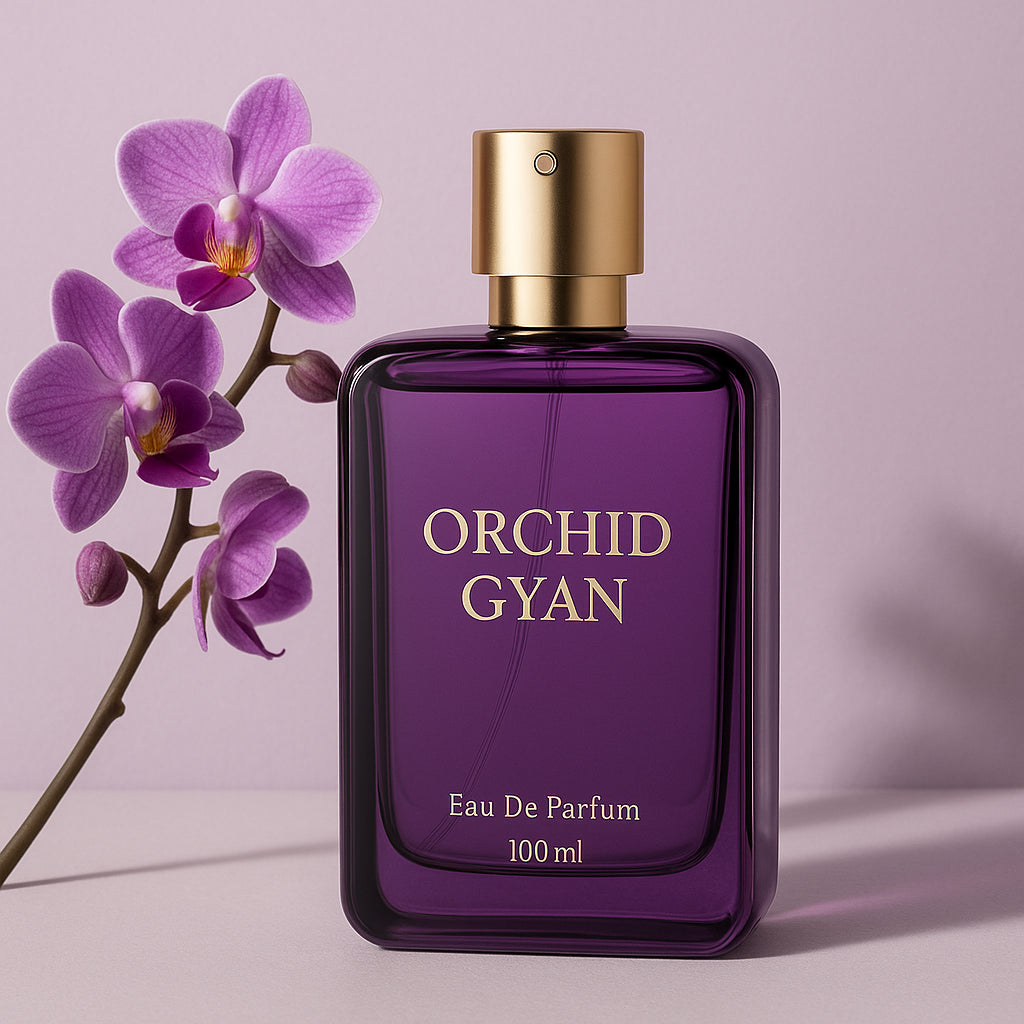 Unisex Orchid Gyan Eau De Parfum White/Amber 100Ml - Image 9