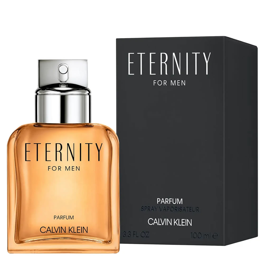 Calvin Klein Eternity For Men Parfum 100ml - Woody Aromatic Fragrance - Iris Note