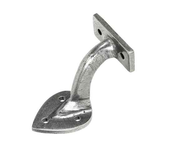 Door Handle Company From The Anvil Handrail Bracket (2", 2.5" Or 3"), Pewter - 46141 Pewter - 2.5"