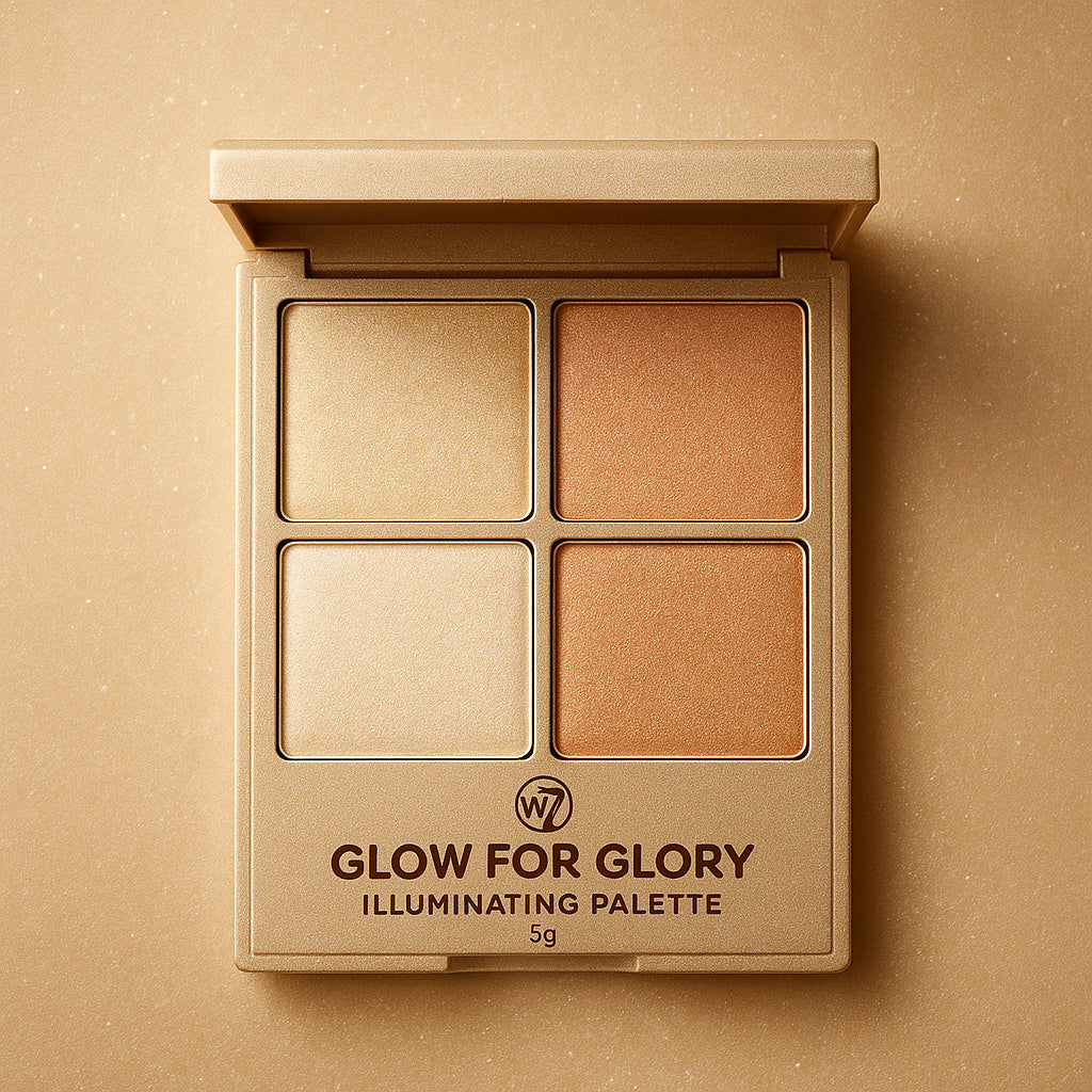W7 Glow for Glory Illuminating Palette 5g - Image 3