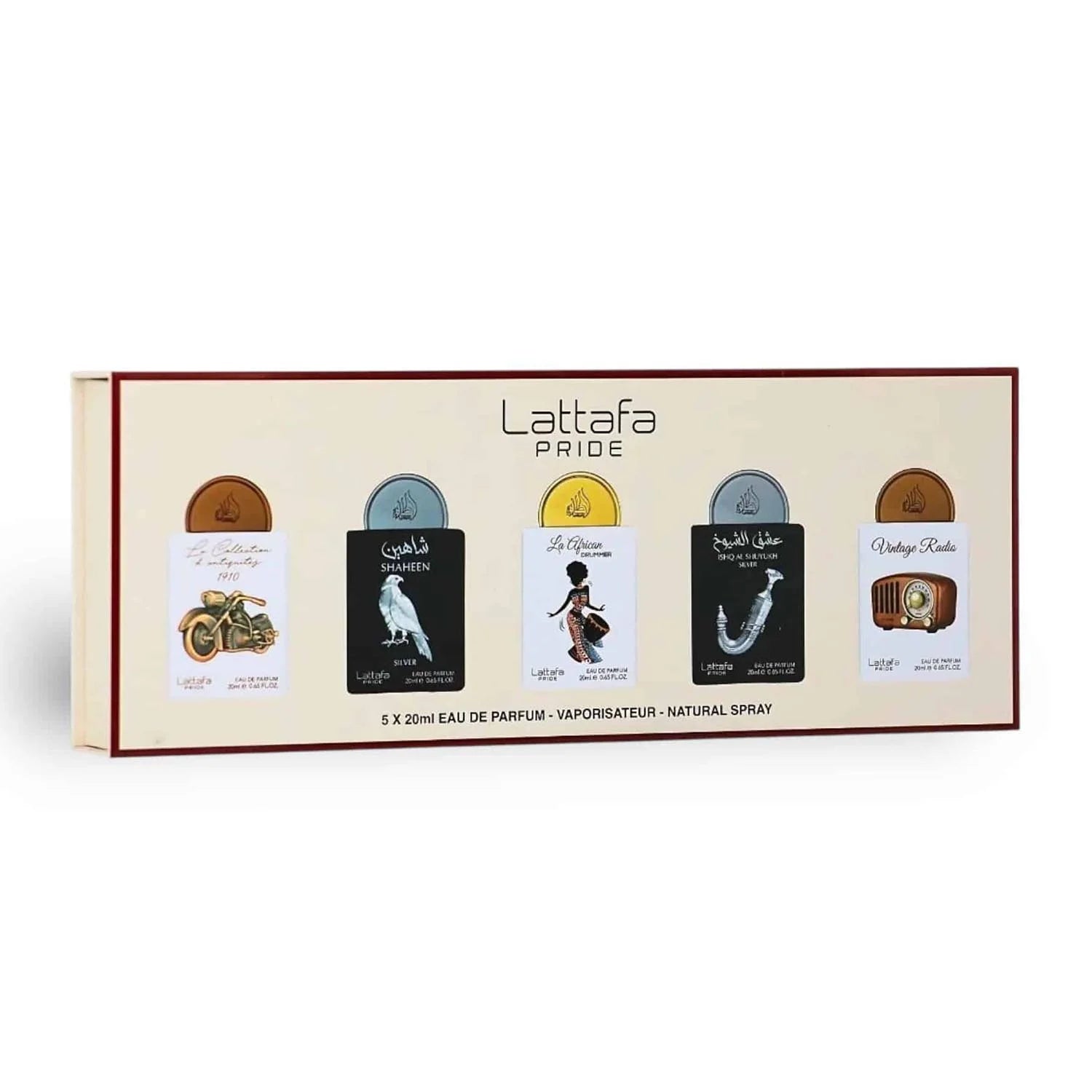 Lattafa Pride Gift Set Collection No.5 - 5 x 20ml - Image 11