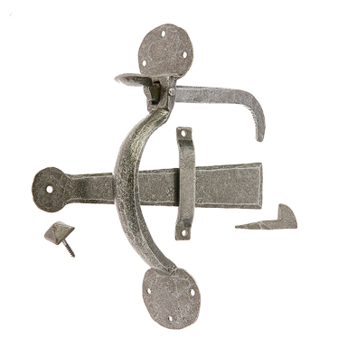 Door Handle Company Frelan Hardware Valley Forge Suffolk Latch (200Mm X 30Mm), Pewter Patina - Vf31 Pewter Patina