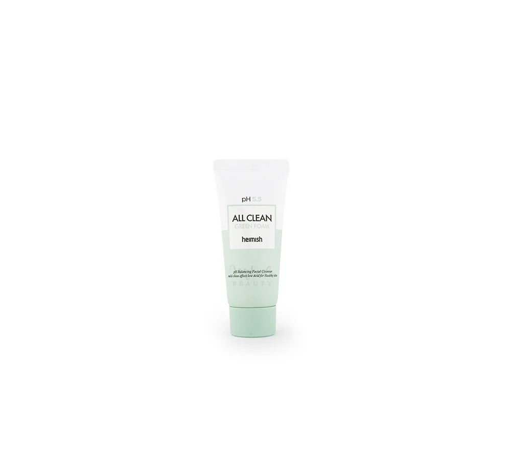 Heimish All Clean Green pH Balancing Facial Cleanser Foam 30g - Image 4