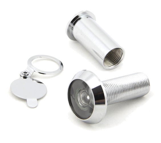 Door Handle Company From The Anvil 180 Degrees Door Viewer, Polished Chrome - 91897 Polished Chrome