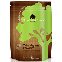 Image of Rainforest Foods Organic Wheatgrass - 200g Powder