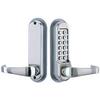 Image of Codelocks CL510 Tubular Mortice Latch Lock - Mortice latch version with lever handles