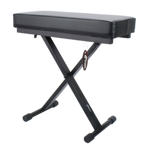 Tiger Pst7 Bk Keyboard Bench Piano Stool Adjustable And Foldable