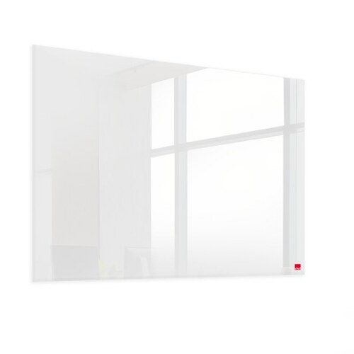 Casca Magnetic Glass Writing Board 900 x 600mm Pure White