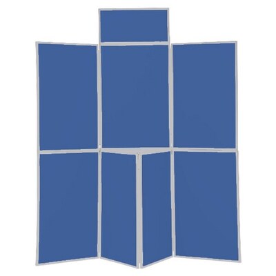 7 Panel Folding Display Stand
