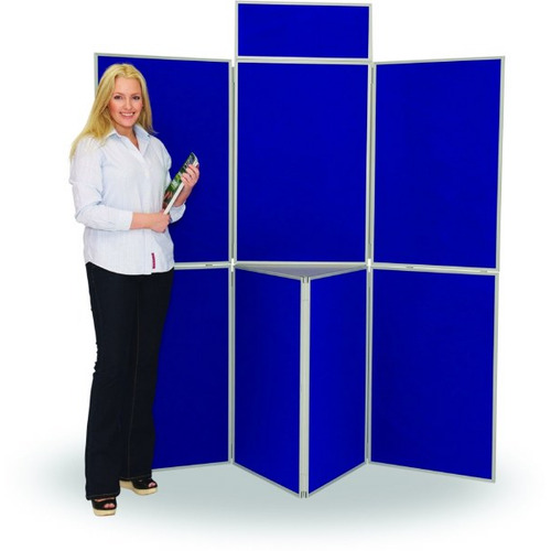 7 Panel Folding Display Stand