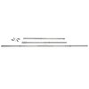 Image of Viavito 5ft Standard Chrome Barbell Bar with Spring Collars