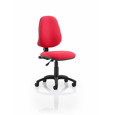 Eclipse 1 Lever Task Operator Chair Bergamot Cherry fabric