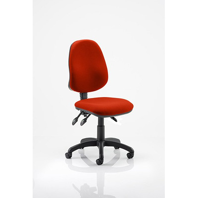 Eclipse 3 Lever Task Operator Chair Tabasco fabric