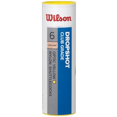Wilson Dropshot Shuttlecocks - Tube of 6