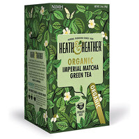 Image of Heath & Heather Organic Imperial Matcha & Green Tea - 20 Teabags
