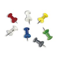 Image of Push Pins Pack of 200 Assorted Colours