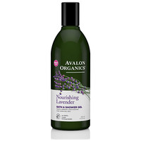 Image of Avalon Organics Nourishing Lavender Bath & Shower Gel - 355ml