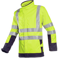 Image of Sioen Playford 9633 Yellow High Vis Arc Protection Soft Shell